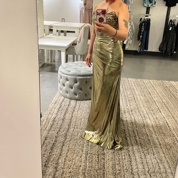 Corset Bodice Strapless Prom Gown NWT - Picture 12 of 12